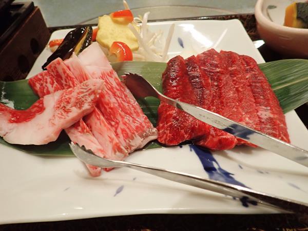 愛知・伊勢志摩の旅（２５）ホテルで頂く松阪牛食べくらべ膳
