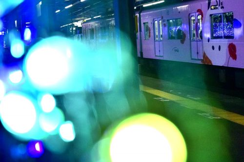 京王電鉄「サンリオラッピングトレイン」の追いかけと多摩