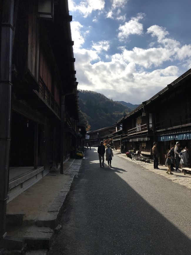 中山道ウォーク：JR南木曽駅～JR中津川駅、その②妻籠宿通過