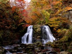 ◆会津下郷 & 天栄・紅葉三昧 (罠かけの滝＆明神滝) 編