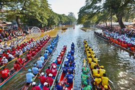 【シェムリアップ2018_03】カンポンプルーク村のクルーズと水祭り