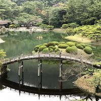 晩秋の３連休＋１　栗林公園・小豆島・姫路城・京都紅葉巡り（第１日）