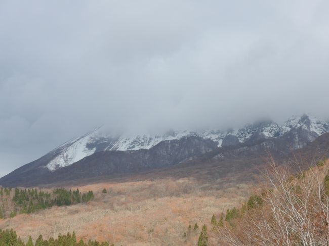 三連休の初日、冠雪した大山を観光しました<br />宍道湖唯一の島を見て、大山に向かいました。<br />遠くから見ながら移動し大山の山を半分、回りました。<br />鳥取・島根・岡山と三県を跨っている大きな山なんですね大山は・・・<br />観光の最後は岡山県にある<br />ヒルゼン高原センター<br />ヒルゼンこうげんセンター・ジョイフルパークで<br />お土産を購入し移動しました。<br />続きは美保関へ<br />