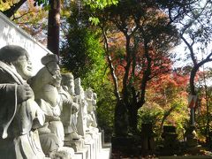 金竜寺の紅葉_2018_２～３割色付いています。（群馬県・太田市）