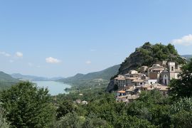 美しき南イタリア旅行♪　Vol.625(第21日）☆Pietraferrazzana：湖と美しき村「ピエトラフェッラッツァーナ」の絶景♪