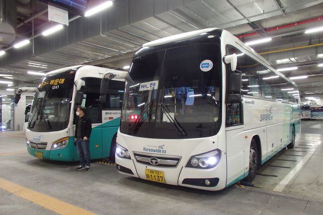 2018.11 韓国（４）優等バスに乗車して、大邸から安東へ