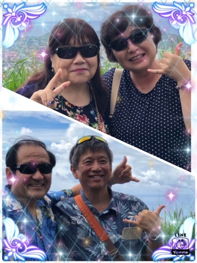 2018年「2人合わせて128歳　結婚３６周年記念第３弾　久しぶりのハワイ・今回は初対面のたなしゃんさんご夫妻と」７日目　久しぶりのタンタラスの丘・カハラモールへ