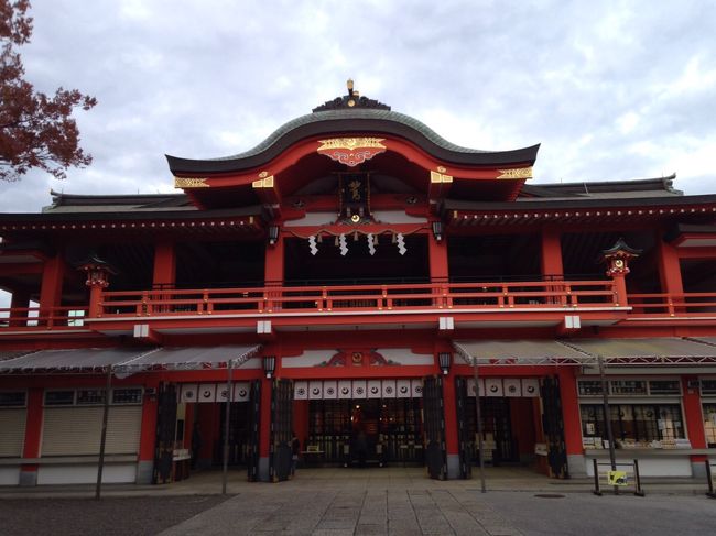 千葉駅周辺を歩いてみました。写真は千葉神社です
