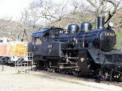 道の駅若桜「桜ん坊」で買い物後若桜駅で若桜鉄道の蒸気機関車C12167と初逢瀬