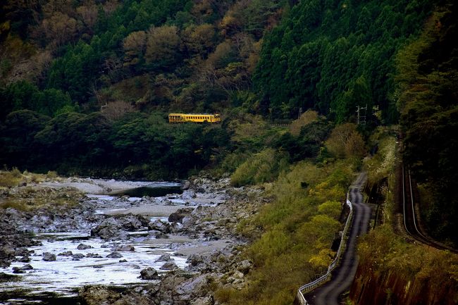 晩秋の四国を巡る旅 ～しまんトロッコに乗って晩秋の四万十川を見に訪れてみた～