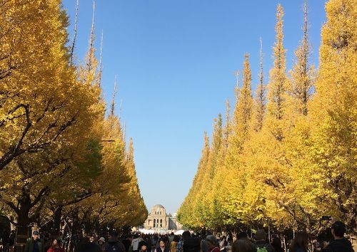 東京：神宮外苑のイチョウ並木～表参道～明治神宮』原宿(東京)の旅行記 