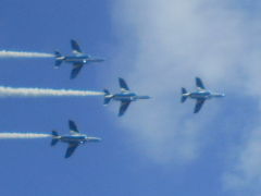 入間基地航空祭　ブルーインパルス