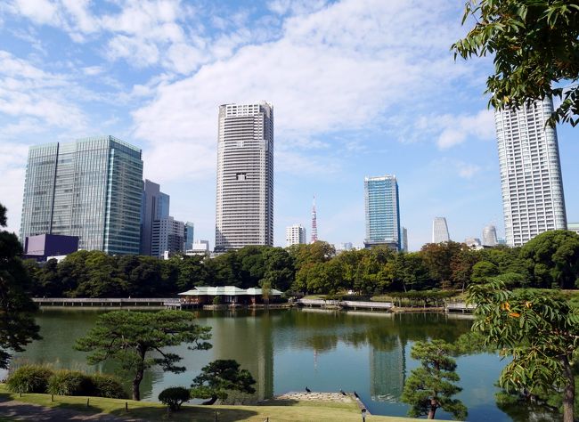 東京さんぽ2018年初秋 ～ 気の向くままに、浜離宮～浅草、皇居～谷中銀座