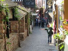 心の安らぎ旅行（2018年 春 Rudesheim am Rhein リューデスハイム Part1　Drosselgasse つぐみ横丁♪）