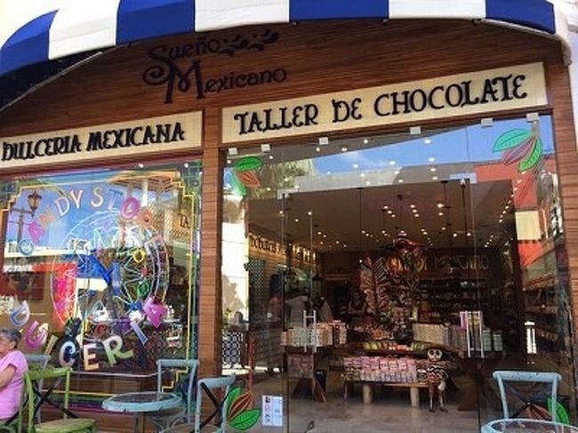 ラ・イスラ・ショッピングビレッジにあるチョコレート屋さん。