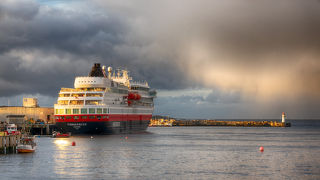 2018秋 ノルウェー沿岸急行船 往復の旅 7日目：キルケネス折り返し