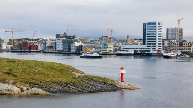 2018秋 ノルウェー沿岸急行船 往復の旅 4日目：北極圏突入～ボードー