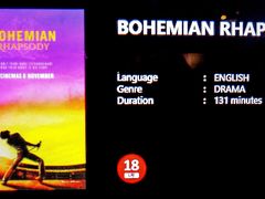 2018年 12月　マレーシア版『ボヘミアン・ラプソディ』観てきたよ!