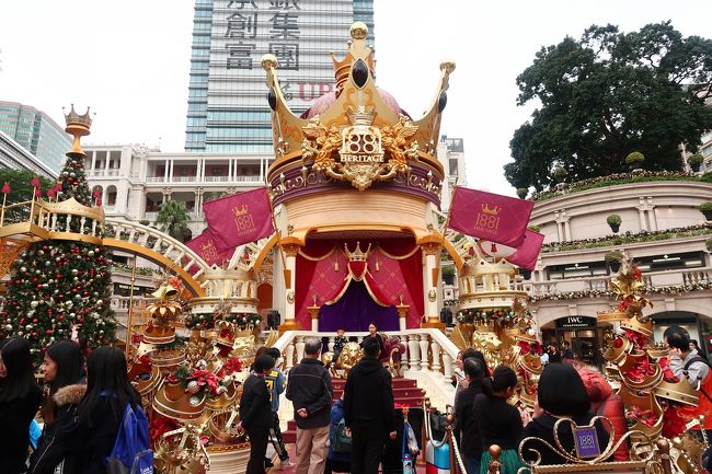 香港★クリスマス2018　毎年楽しみにしているクリスマスデコレーション　～iSQUARE・1881Heritage・海港城Harbour City～