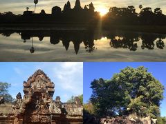 2018年秋休み　カンボジア・アンコールワット3泊5日旅（3日目：アンコールワット朝日/バンテアイスレイ/ベンメリア）
