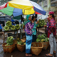 【はじめてのミャンマー2018_04】雨のポッパ山に登る＆ヤシ工房の美味しいランチ