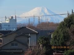 素晴らしかったクリスマスイブの富士山