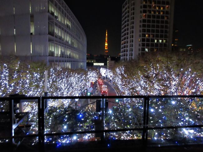 　今年もまたクリスマスシーズンに東京にやって来ました。<br />　今回は東京新美術館と、六本木ヒルズ、東京ミッドタウンの３ヶ所を回りました。<br /><br />　六本木ヒルズでは少しづつ日が暮れて行き、イルミネーションも楽しめました。<br /><br />　東京ミッドタウンは別の旅行記に掲載をしています。