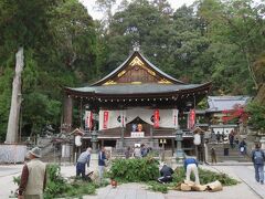 2018秋、滋賀の百名城(9/10)：八幡山城(5)：近江商人の城下町、日牟禮八幡宮、拝殿