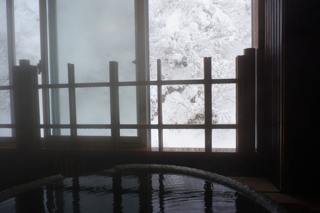 雪の東北ひとり旅　その２（湯田温泉まったり編）