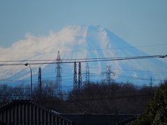 12月30日昼頃の富士山