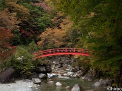 付知峡紅葉と天空の城・苗木城跡