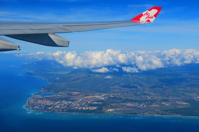 エアアジアのセールで格安チケットをゲットし、日本人の大好きなハワイへ初めて行ってきました。<br />Airbnbでコンドミニアムを予約し自炊しつつ、ハワイアンフードを楽しみました。<br /><br />□11/22 自宅発(夜)~関空~ホノルル<br />□11/22 ワイキキ<br />□11/23 カイルア<br />□11/23 カイルア~ワイキキ<br />□11/24 アラモアナ~モアナルアガーデンズ~ワイキキ<br />■11/25・26 ワイキキ~関空