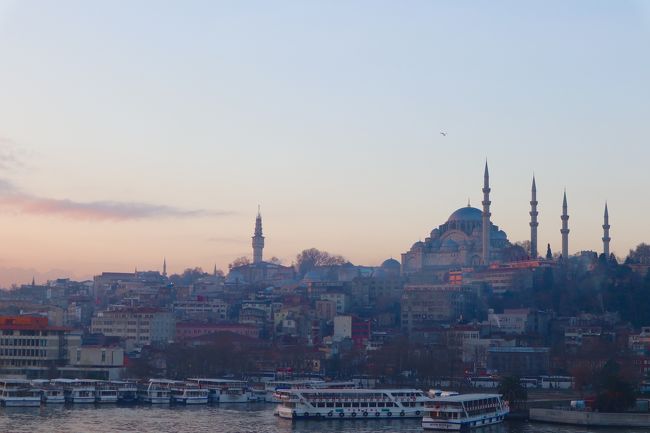 2回目の一人旅です。<br /><br />トルコは親日国としても有名ですし、またトルコは古代ローマ帝国、ビザンツ帝国、オスマン帝国と経てきたその独自の歴史も有名です。<br /><br />今回、古代の遺産や建造物の実物を自分の目で見て古代の人々の偉大さを実感したいと思っていたのでトルコに旅行することにしました!(航空券が往復で8万円と安かったということもありますが…)<br /><br />今回の旅路一覧<br />1日目& 2日目(12月27日、28日)<br />成田国際空港 → シュレメージェボ空港(ロシア) → アタテュルク空港(28日1:30AM着) → テオドシウスの城壁 → ガラタ塔 → 昼食 → ホテル(1) → 絨毯屋に絡まれる(part1) → ボスポラス海峡クルーズ → 軍事博物館 → 夕食 「終了」<br /><br />3日目(12月29日)<br />コンスタンティノープル競馬場 → スルタンアフメット(外観だけ) → 地下宮殿 → アタテュルク空港 → カイセリ空港 → カッパドキアホテル(2) → 周辺散策 「終了」<br /><br />4日目(12月30日)<br />カッパドキア グリーンツアー 「終了」<br /><br />5日目(12月31日)<br />カッパドキアホテル(2) → カイセリ空港 → アタテュルク空港 → ホテル(3) → トプカプ宮殿 → アヤソフィア → 絨毯屋に絡まれる(part2) → ぼったくりバーに連れていかれそうになる → 公園散策 → 夕食 → ホテルにて新年を迎える 「終了」<br /><br />6日目(1月1日)<br />ホテル(3) → ルメリヒサル → タクシム広場 → 靴磨きにぼったくられる → ドルマバフチェ宮殿(外観だけ) → 船にてアジア側の街カラキョイへ → 散策 → 昼食 → アジア側 建設途中のモスク → ウクスダールへ → 乙女の塔 船着場 → エジプシャンバザール → ホテル 「終了」<br /><br />7日目(1月2日)<br />帰国の途<br />ホテル → アタテュルク空港 → シュレメージェボ空港 → 成田国際空港<br /><br />8日目(1月3日)<br />帰国<br />成田国際空港 12:40頃着
