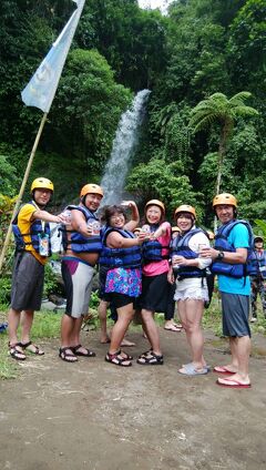 2018 年末 ラフティング＆ハイアット＆パパピザ