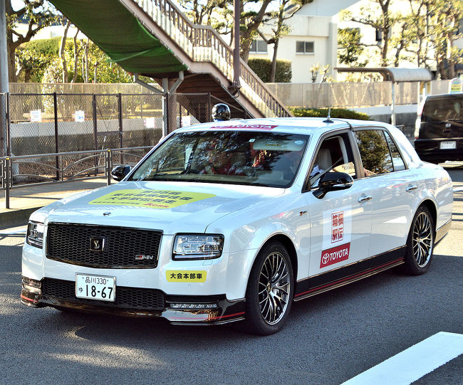 第９５回箱根駅伝 ７区 酒匂小学校前にて