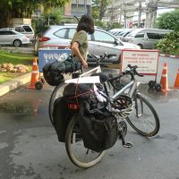 バンコク&#8596;アユタヤ自転車　アユタヤ&#8596;ワットムアンレンタバイク旅行記