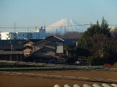 1月4日に見られた富士山