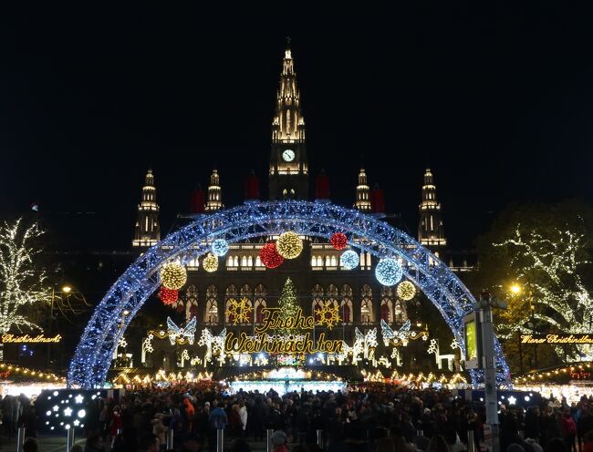 ドイツ・オーストリア　2018クリスマスマーケットの旅（ウィーン）