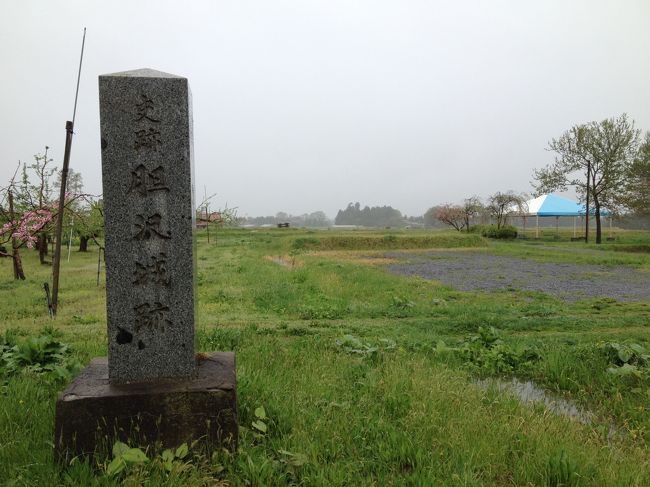 802年(延暦21年)に坂上田村麻呂によって築かれたエミシと在地を支配の城柵、胆沢城跡に行ってきました。胆沢城は808年には、鎮守府の機能が多賀城から移管され鎮守府胆沢城となります。胆沢城は150年ほど機能していたようです。<br /><br />この日もあいにく強い雨が降り地面はぬかるみ、靴はずぶぬれになりました。しかし、靴を一つボロボロにしても惜しくないほど胆沢城は、史跡としてその跡をわかりやすく保存しています。<br /><br />城柵跡の区画もくっきりしており、とても見ごたえがあります。<br /><br />この胆沢城が舞台となった出来事といえば、蝦夷を率いるリーダー、阿弖流為(アテルイ)が胆沢の地と蝦夷を支配したい朝廷軍との戦いです。胆沢城ができる前、789年(延暦8年)には紀古佐美率いる朝廷軍が阿弖流為率いる蝦夷に大敗を喫しました。勇敢に朝廷軍に対峙するアテルイのもとで朝廷側は多数の犠牲者を出しました。<br /><br />802年1月に、坂上田村麻呂が胆沢に城柵を築くため陸奥に派遣されると、阿弖流為は、仲間の母礼(もれ)とともに降伏し平安京へ。坂上田村麻呂は除名嘆願するものの、阿弖流為と母礼は河内の枚方で処刑されました。<br /><br />胆沢城は、朝廷による東北支配の拡大の足跡を示すとともに、蝦夷の支配範囲が確実に狭まっていく歴史的な記録を史跡とともに現代人に伝えてくれます。<br />
