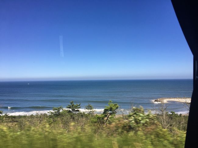 少し月日がさかのぼりますが、夏の日帰り旅のお話を。<br /><br />8月、数年ぶりに小学校時代の幼馴染と会うことになり、何する?どこ行く?という話から「バスツアーはどう?」と友人から提案が。<br />ということで、1日夏休み取って日帰りでバスツアーに行って来ました。<br /><br />行先はお任せとのことだったのでこちらで探してたら「社会科見学ツアー」というカテゴリーを発見。<br />食べ放題や買い物ツアーより、工場見学とかの方が断然好み!<br />ということで、いくつかあった見学系ツアーから「美味しい・楽しい食の宝庫 いばらきの社会科見学」というはとバスツアーをチョイス。<br /><br />大層暑い日でしたが、普段あまりじっくり行く機会のない茨城のいろんなスポットを巡り、楽しいリフレッシュ旅となりました♪<br /><br />☆表紙写真☆ バスの車窓から眺める大洗海岸付近の海