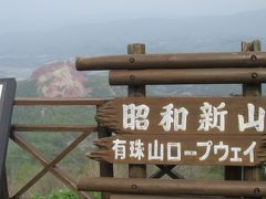北海道・惜別北斗星の旅（１０）有珠山と昭和新山