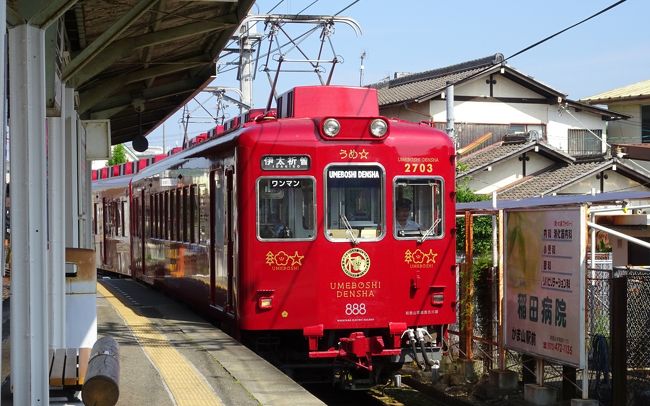 　和歌山電鐵の貴志川線に乗って，西国三社参りのコースを中心に沿線を散策。西国三社といえば，「記紀」にもゆかりの深い和歌山三社をいう。元々，貴志川線も，西国三社参りのための足として開業したとのこと