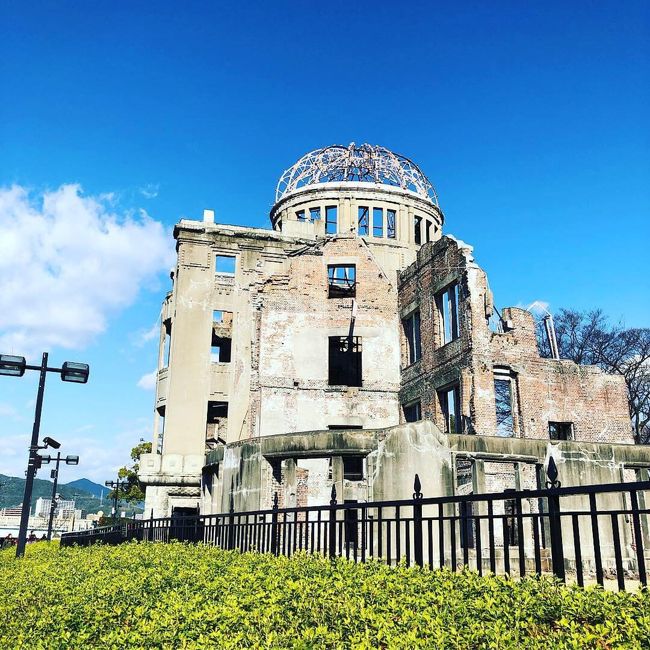18年前に訪問した広島。<br />すごく良かったのでまた行きたいと思ってたけどなかなか行く機会がなく…。やっと行けた!<br />天候に恵まれ暖かい広島訪問でした!<br />楽しかった。