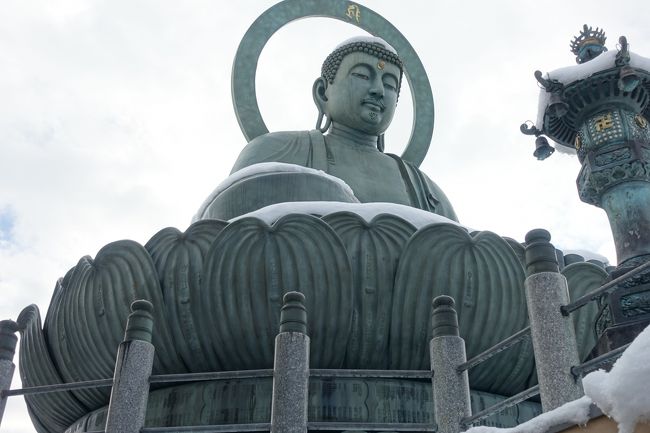 冬の北陸。瑞龍寺と高岡大仏、千里浜ドライブウェイと気多大社への初詣