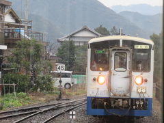 新年の四国（８）しまんとグリーンライン予土線・四万十川に寄り添うローカル線