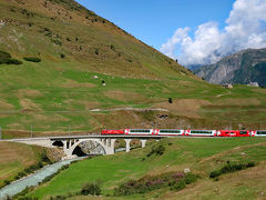 夏のスイス満喫旅行（3日目）☆氷河特急』氷河急行(スイス)の旅行記