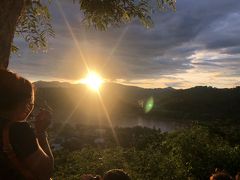 2018 JUN 古の仏都ルアンプラバン ぶらり一人旅 (3日目PM/４日間）郊外の寺院巡りと古都の夕陽
