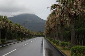 雨降って八丈島　1-2　ホテルに向かいながら島散策