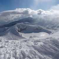 樹氷の蔵王山（熊野岳）登山