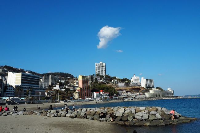 2018年の旅行記になります(^_^)<br />弾丸で河津桜がみたくなり、2月に彼氏と熱海旅行に行きました。